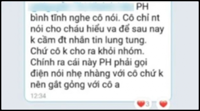 Học sinh lớp 4 bị dừng học, nêu tên trước lớp vì... thả haha vào tin nhắn cô giáo