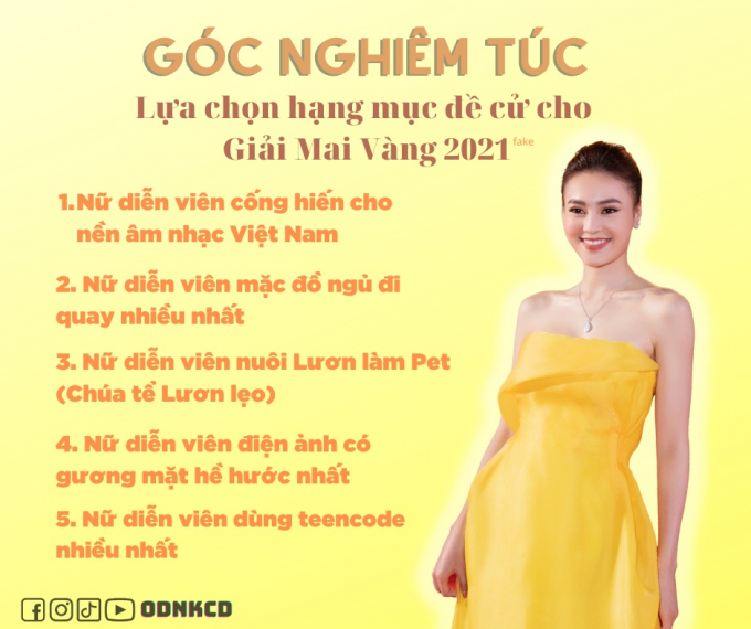 Fans Lâm Vỹ Dạ tổng lực đề cử giải Mai Vàng, FC Cám con nhà Lan Ngọc đắn đo giữa 5 hạng mục