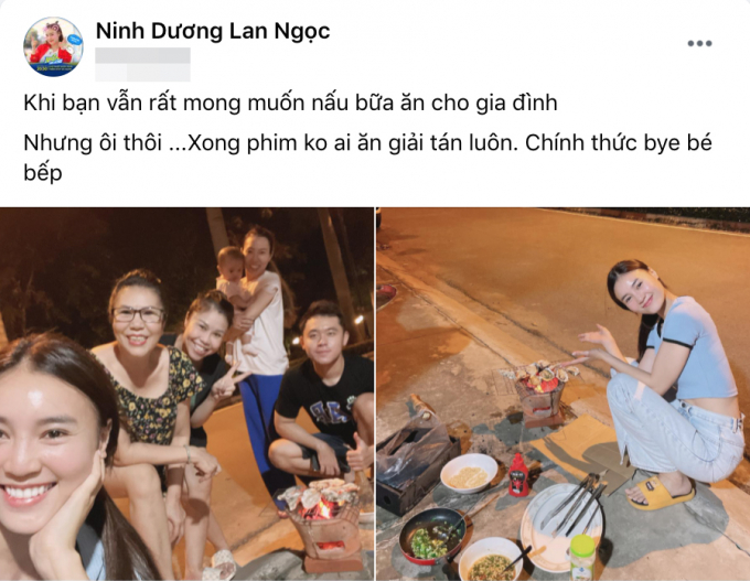 Lan Ngọc trổ tài vào bếp nấu ăn cho cả nhà và cái kết ngỡ ngàng, tuyên bố luôn một câu xanh chín