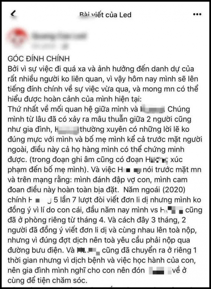 Người chồng chính thức lên tiếng bênh vực tiểu tam trong vụ bắt ghen tại Hồ Tây