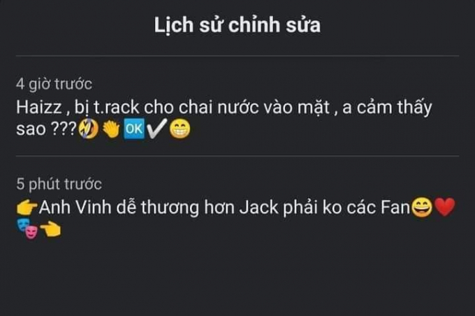 Fan hỏi chuyện bị Jack ném chai nước vào mặt, Trương Thế Vinh đáp trả ra sao mà ai cũng nể phục?