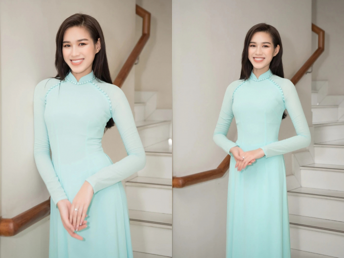 Hoa Hậu Đỗ Thị Hà diện áo dài trắng tinh khôi ghi hình, fans hóng video tự giới thiệu tại Miss World 2021