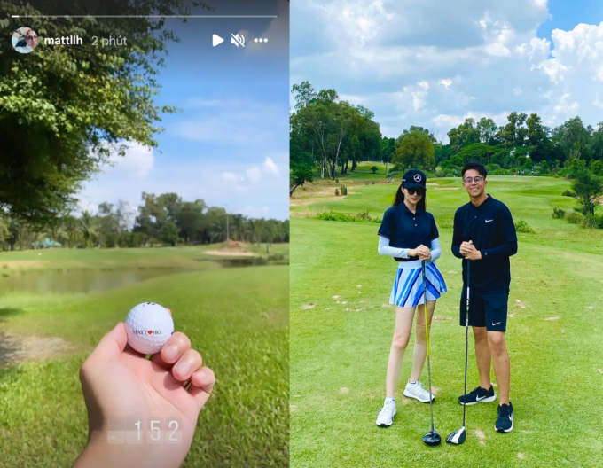 Hương Giang buông tha sân golf, lên đồ khoe dáng, thả thính thế này hỏi sao CEO Matt Liu không mê mẩn?