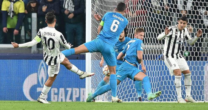 Juventus thắng dễ tại Champions League