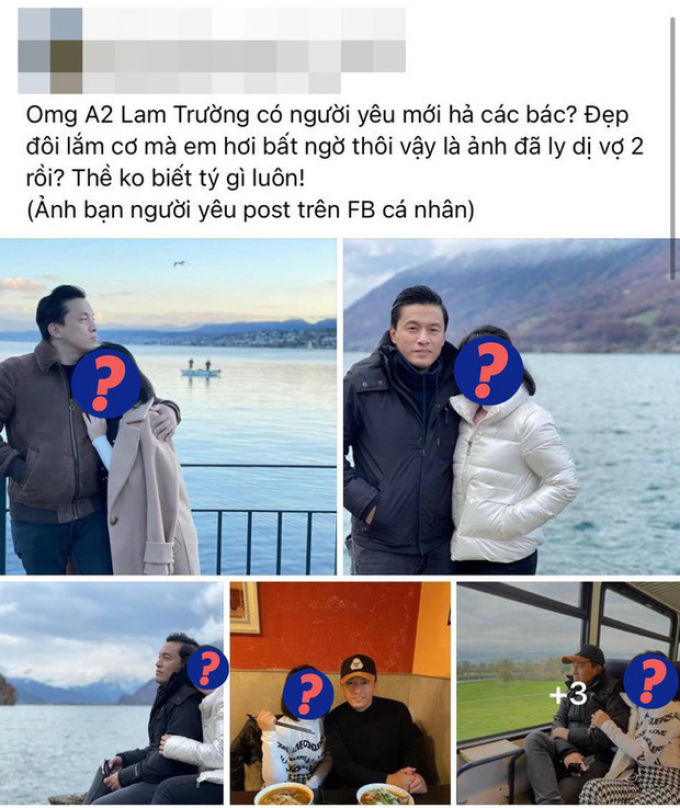 Lam Trường xin lỗi vợ vì tin đồn ly hôn, giải thích lý do chụp ảnh thân mật với cô gái lạ mặt