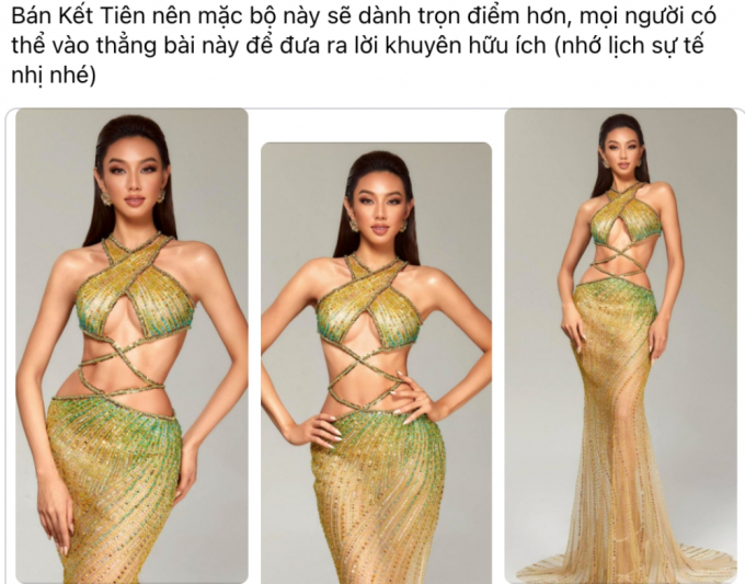 Fans Việt thất vọng, đòi giải cứu Thùy Tiên vì chiếc váy dạ hội mạo hiểm tại Miss Grand 2021