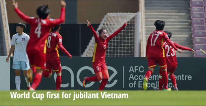 FIFA chúc mừng chiến thắng xứng đáng và lịch sử của Việt Nam