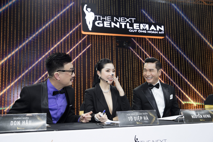 Hoa hậu Tô Diệp Hà quyến rũ, đọ sắc cùng Hương Giang trên ghế nóng The Next Gentleman