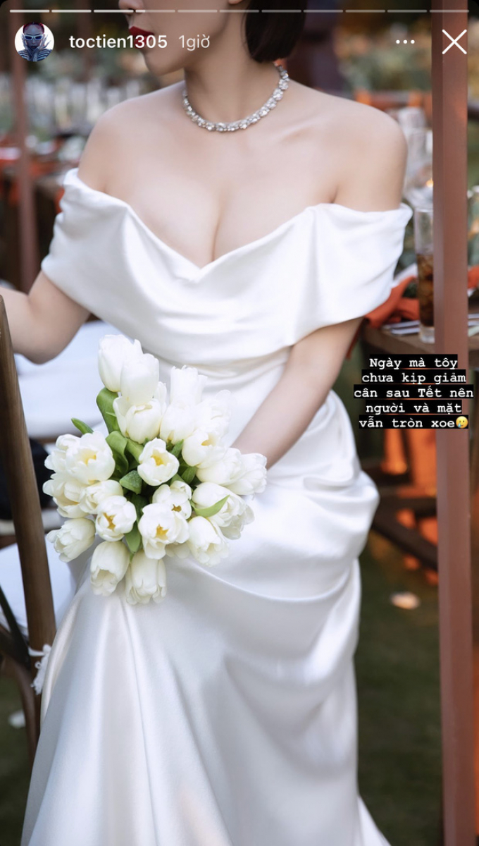 Tóc Tiên lần đầu công khai ảnh cưới 2 năm trước, cô dâu xinh đẹp với loạt khoảnh khắc lầy lội