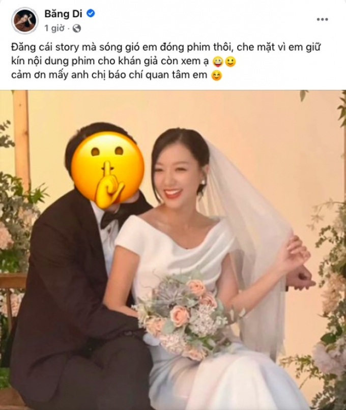 Khoe ảnh diện áo cưới e ấp bên người yêu, cô dâu Băng Di nói gì về nghi vấn sắp lên xe hoa?