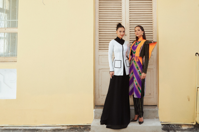 Kim Duyên diện trang phục cách tân độc đáo, cùng đàn chị HHen Niê làm Đại sứ Áo dài TPHCM