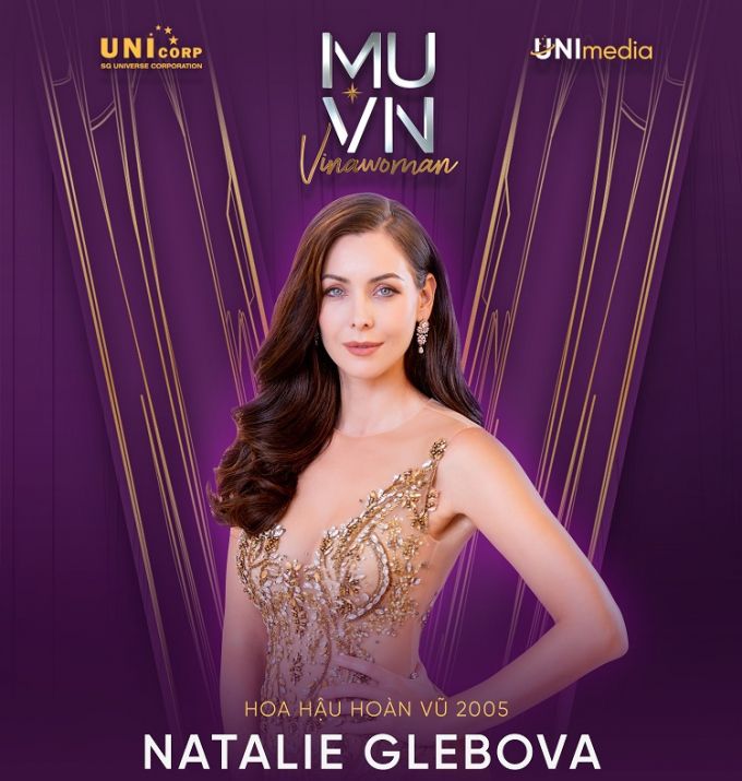 Miss Universe 2005 - Natalie Glebova trở thành giám khảo quốc tế duy nhất của Hoa hậu Hoàn vũ Việt Nam 2022