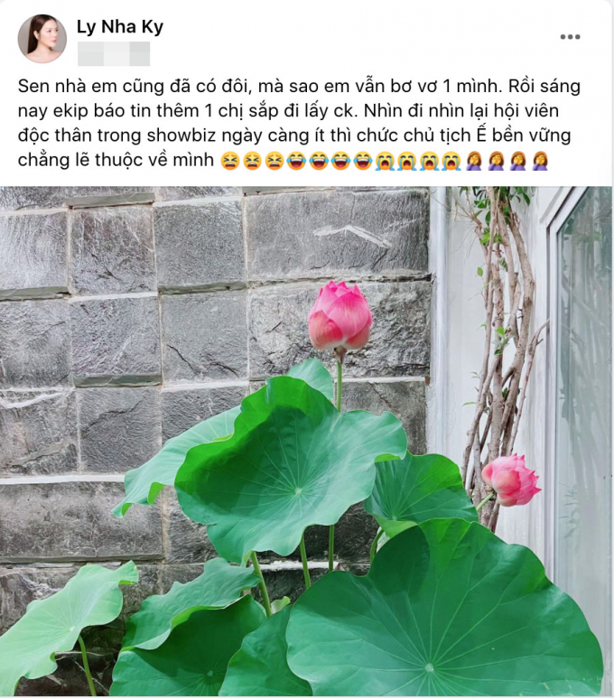 Ngô Thanh Vân sắp kết hôn: Phương Thanh xin hoa cưới lấy vía, Lý Nhã Kỳ than thở sợ ế bền vững Ngô Thanh Vân sắp kết hôn: Phương Thanh xin hoa cưới lấy vía, Lý Nhã Kỳ than thở sợ ế bền vững