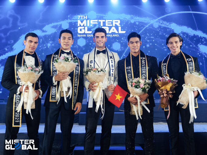 Đại diện Việt Nam - Danh Chiếu Linh giành ngôi Á vương 1 Mister Global 2022