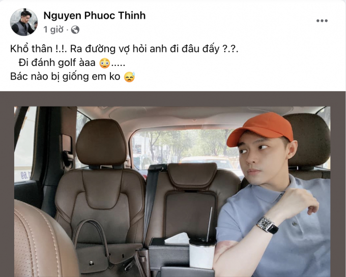 Noo Phước Thịnh công khai có vợ, lại còn đi bắt trend đi đánh golf khiến netizen ngỡ ngàng