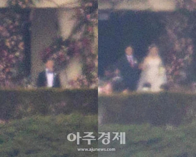 Trực tiếp đám cưới Hyun Bin - Son Ye Jin: Cận cảnh biểu cảm của cô dâu chú rể trong đám cưới