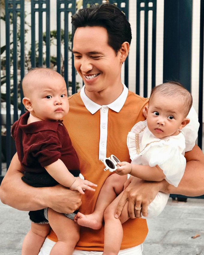 Hà Hồ hé lộ ảnh ông xã Kim Lý lúc nhỏ, chứng minh Leon đích thị là bản sao của bố