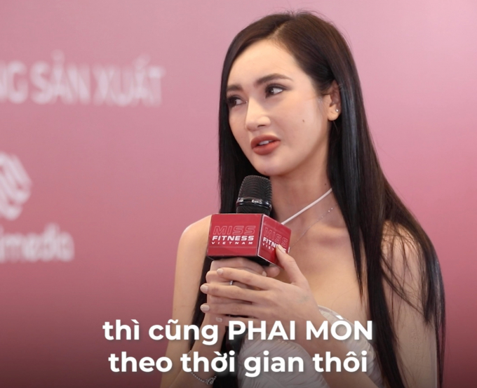 Kỳ Duyên ngỡ ngàng khi bị thí sinh Miss Fitness ám chỉ: Xinh đẹp, sắc sảo cũng phai mờ theo thời gian