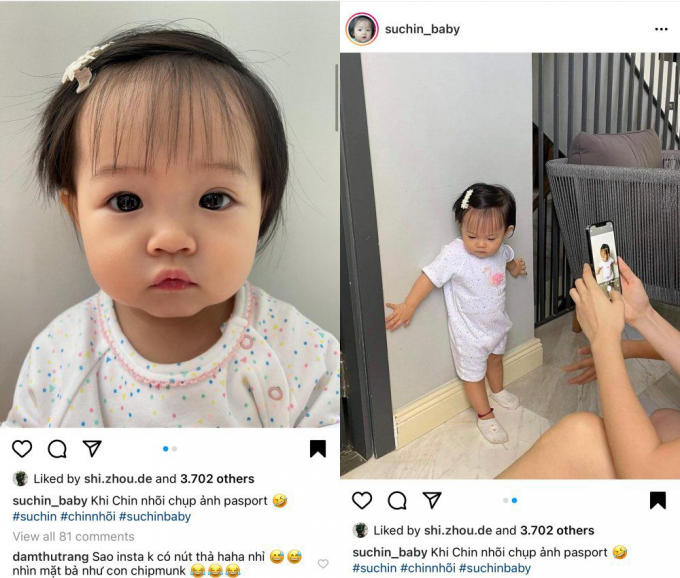 Ảnh thẻ bé Suchin hút hồn với cặp mắt to trong veo giống hệt bố Ảnh thẻ bé Suchin hút hồn với cặp mắt to trong veo giống hệt bố
