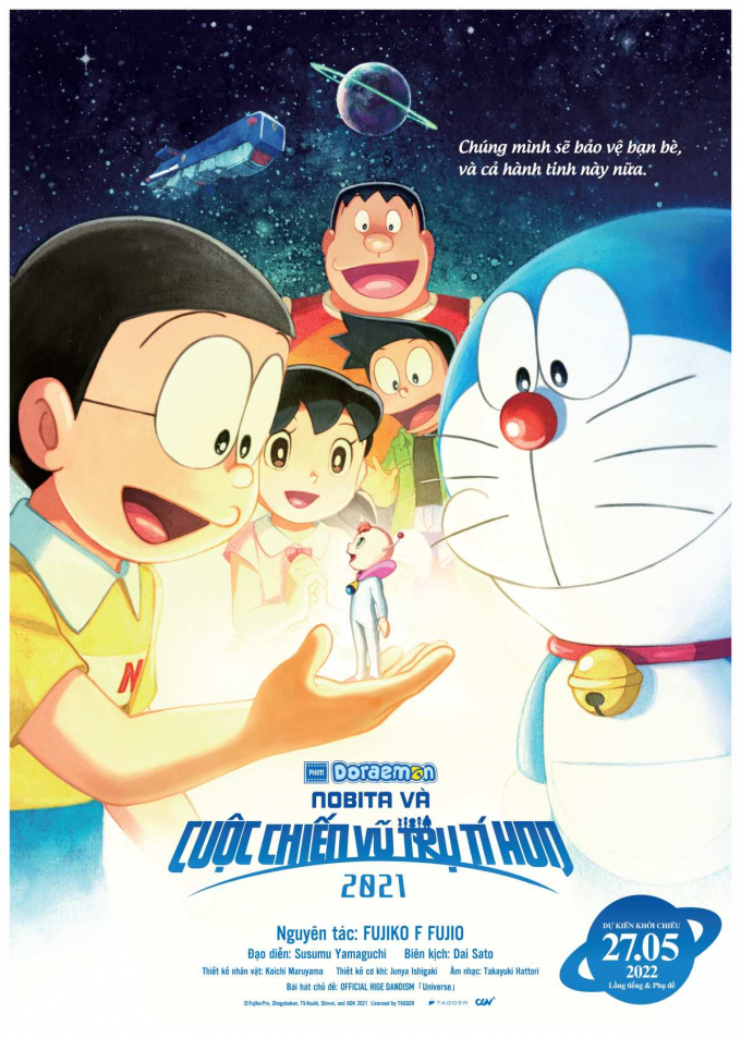 Lên cỗ máy thời gian phiêu lưu về tuổi thơ với Doraemon cùng cuộc chiến tí hon