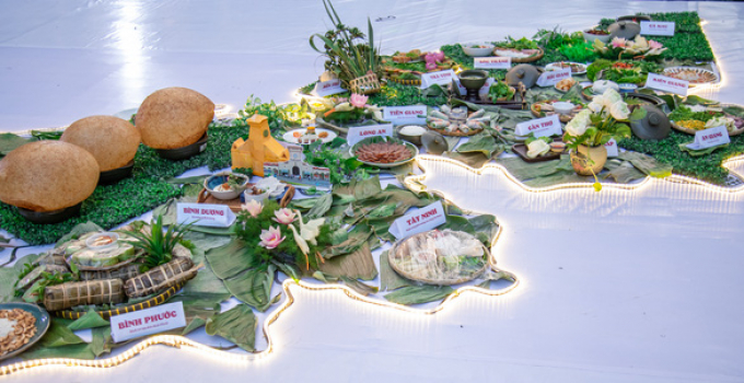 Cận cảnh bản đồ ẩm thực 63 món ngon Việt Nam vừa xác lập kỷ lục