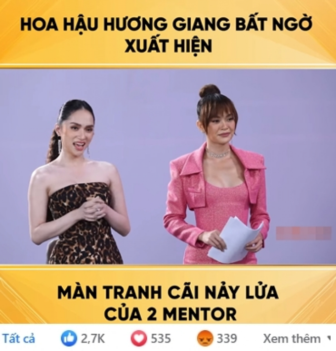 Hương Giang bị tẩy chay tại Miss Universe Vietnam: Fans hỗn chiến anti-fans làm loạn Fanpage cuộc thi