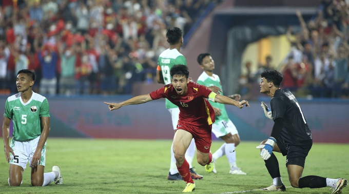 Đẳng cấp vượt trội, U23 Việt Nam hủy diệt Indonesia ở trận ra quân SEA Games 31