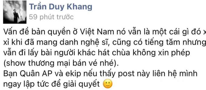 Bị thành viên nhóm Chillies tố hát chùa hit, Quân A.P ứng xử thế nào mà netize không chỉ trích?