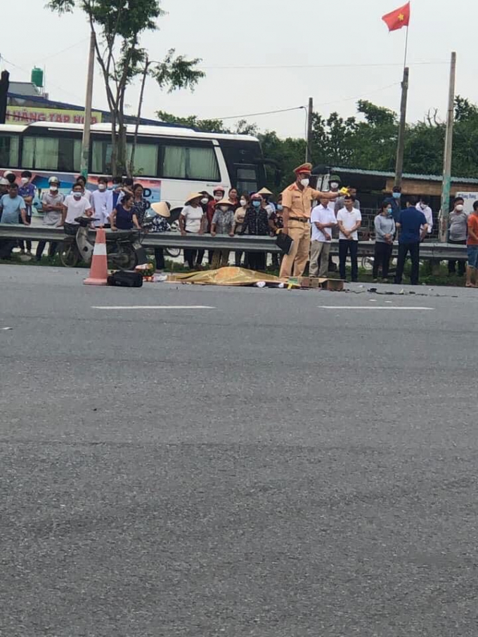 Xót thương nữ sinh lớp 12 ở Thái Bình đang đi ôn thi thì va chạm với xe ben dẫn đến tử vong