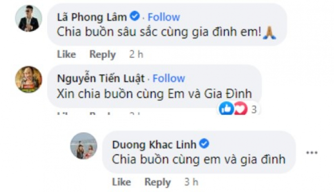 Đại Nghĩa xót xa, Tiến Luật và loạt sao Việt chia buồn khi ca sĩ Quân A.P báo tin tang sự