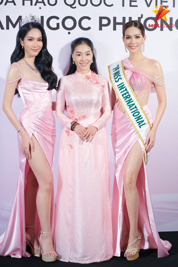 Đỗ Hà thăng hạng nhan sắc, Ngọc Thảo quyến rũ hết nấc mừng Phương Anh Nhật tiến giành vương miện Miss International