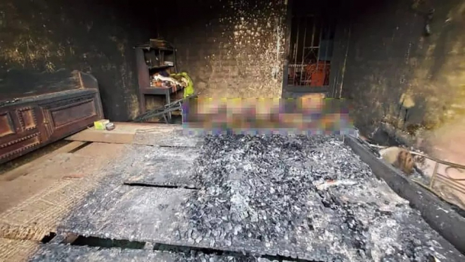 Hai phụ nữ chết cháy trong căn nhà khóa trái ở Bình Phước