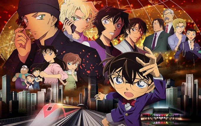 Kaito Kid, Akai và những nhân vật huyền thoại của loạt phim điện ảnh Conan