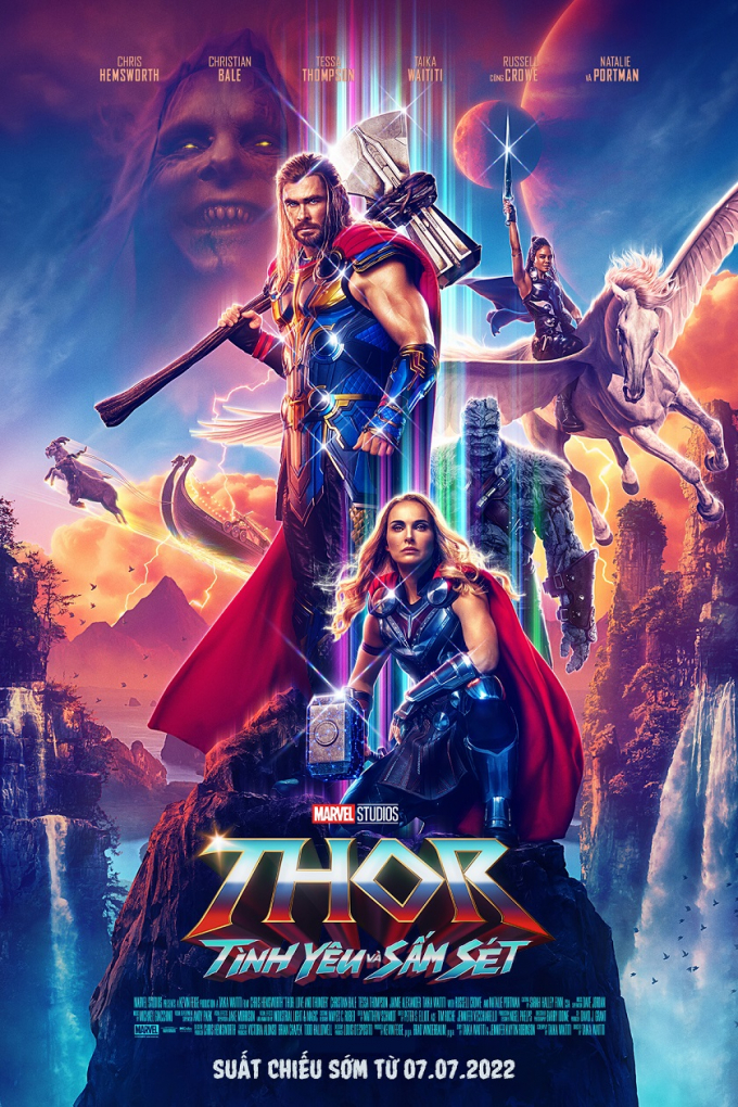‘Thor: Love and Thunder’: Thần Sấm tái xuất trong một bom tấn hoành tráng, hài hước và đầy cảm xúc