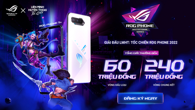 ROG và VNG công bố giải đấu Tốc Chiến