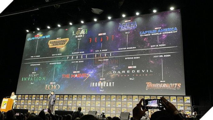 Marvel Studios công bố toàn bộ tác phẩm ra mắt trong Phase 5
