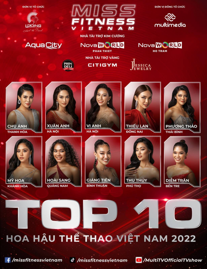 Trực tiếp: Chung kết Hoa hậu Thể thao Việt Nam 2022 - Tân Hoa hậu Đoàn Thu Thủy đăng quang