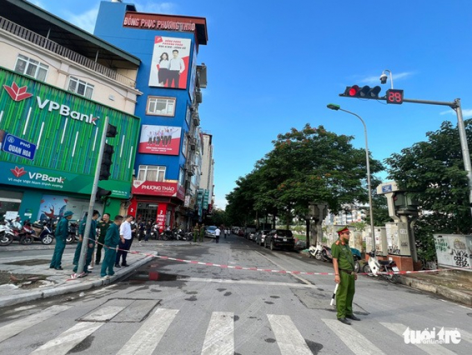 3 chiến sĩ cảnh sát hy sinh khi chữa cháy quán karaoke 5 tầng ở Hà Nội
