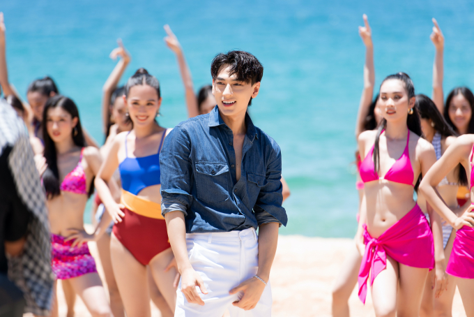 Miss World Vietnam 2022 tung MV Summer Love cực xịn: Top 37 quyến rũ hết nấc, Isaac đẹp trai ngời ngời