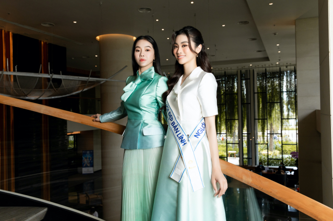 Miss World Vietnam: Người đẹp Bản lĩnh - Thùy Linh tung bộ ảnh Girl Boss cùng Bà trùm hoa hậu Phạm Kim Dung