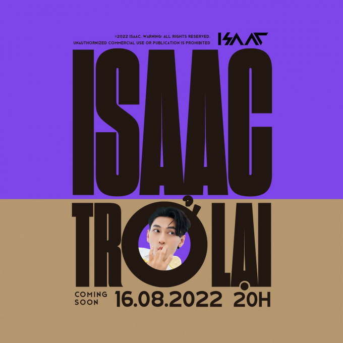 Isaac come back với sản phẩm âm nhạc mới, fans đồng loạt truy tìm khách mời Trần Thị?