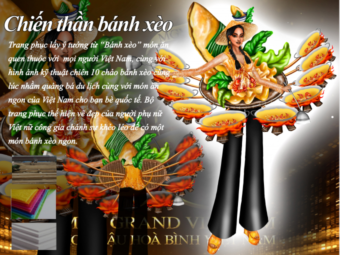 Thùy Tiên phấn khích trước loạt thiết kế dự thi trang phục văn hóa dân tộc của Miss Grand Vietnam 2022