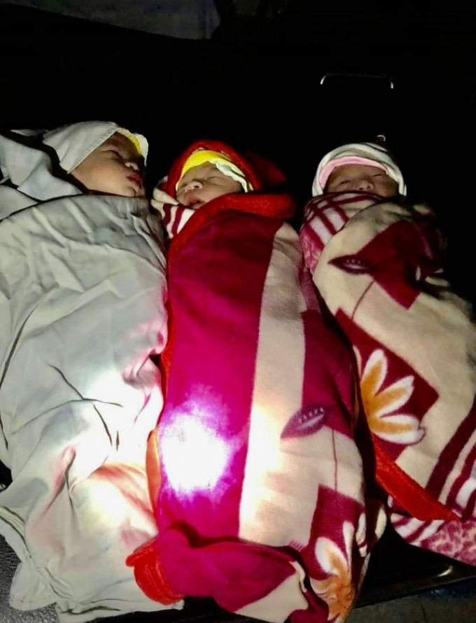 Ca sinh ba hi hữu ở Quảng Trị: Bệnh viện mất điện đột ngột, bác sĩ rọi đèn pin hộ sinh cho sản phụ