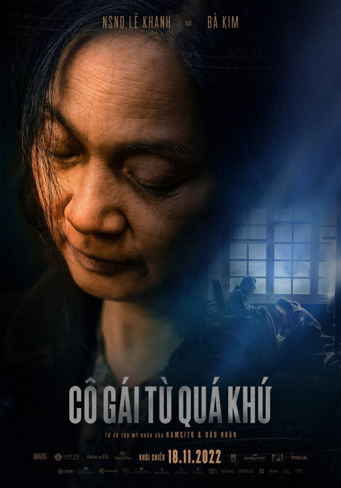 Cô gái từ quá khứ tung poster chính thức: Lan Ngọc bị trói chặt, Kaity Nguyễn bí ẩn đến đáng sợ