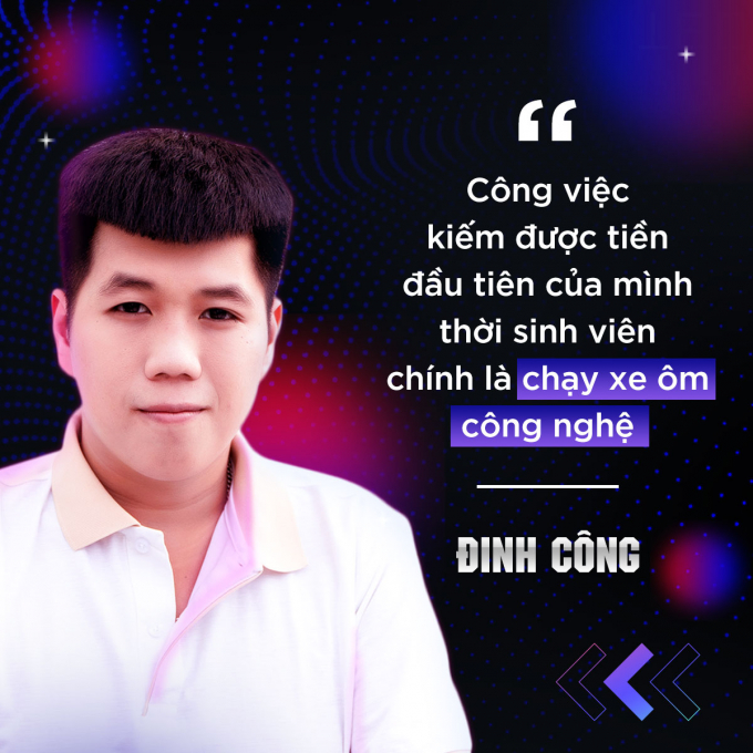 YouTuber Đinh Công: Trước khi làm reviewer công nghệ, mình từng kiếm sống bằng nghề xe ôm