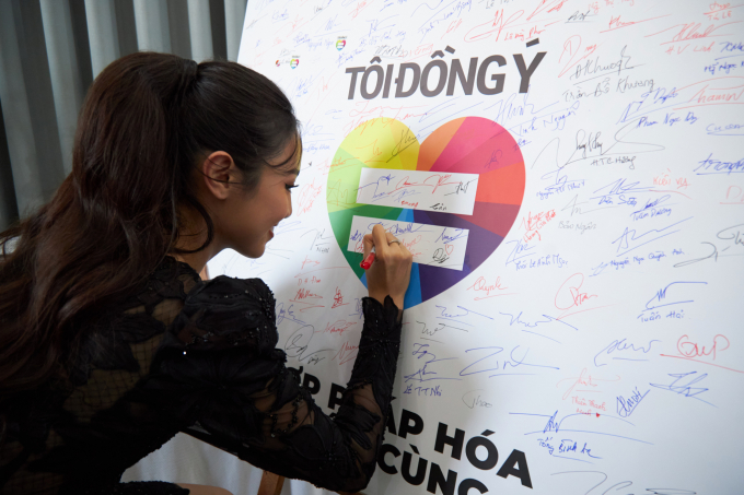 Á hậu Thủy Tiên: “Tôi hy vọng trong tương lai, hôn nhân đồng giới tại Việt Nam sẽ sớm được hợp thức hóa
