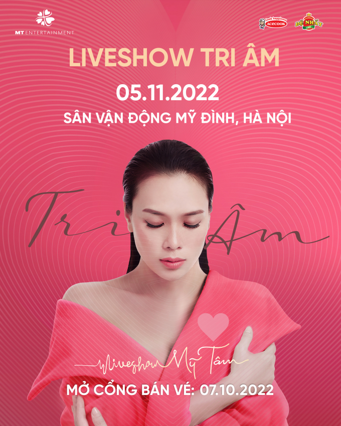 Mỹ Tâm thông báo sự trở lại của liveshow Tri âm tại Hà Nội, fans thổn thức cuối cùng thì ngày này cũng tới