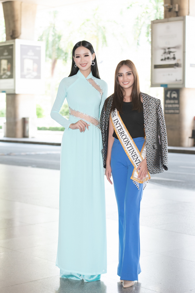 Á hậu Bảo Ngọc về thăm quê nhà, làm thiện nguyện trước khi lên đường chinh chiến Miss Intercontinental