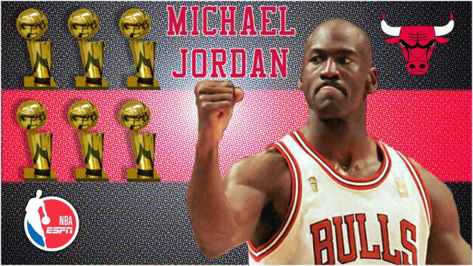 Michael Jordan: VĐV bóng rổ vĩ đại nhất mọi thời