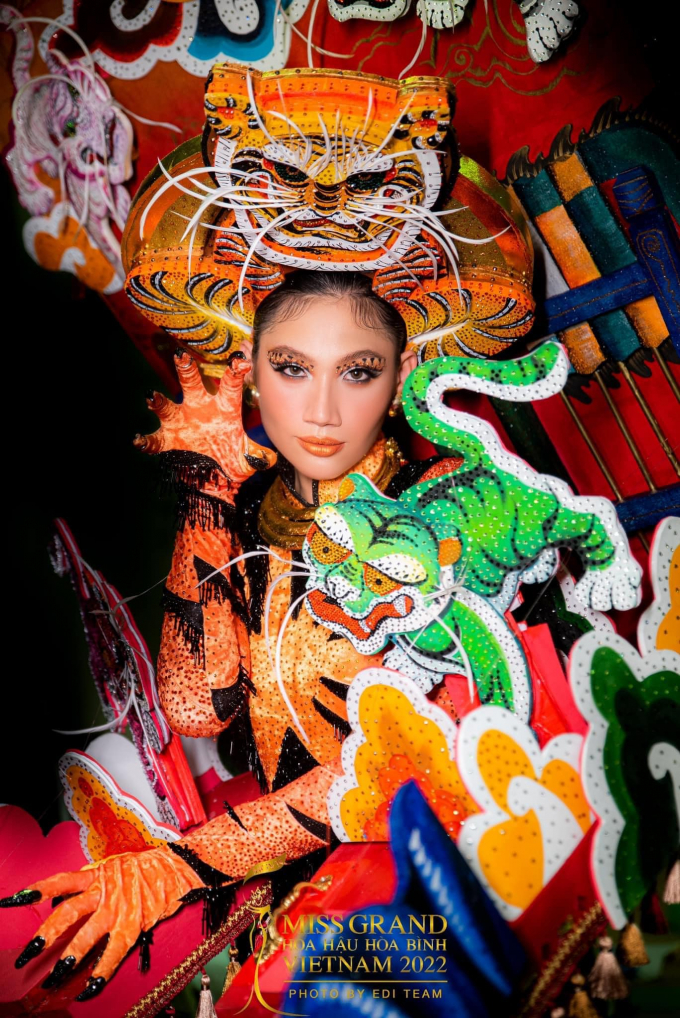 Màn diễn Evening Gown ấn tượng nhất Chung khảo Miss Grand Vietnam gọi tên Quỳnh Như: Trùm kín người, catwalk đẹp mê ly